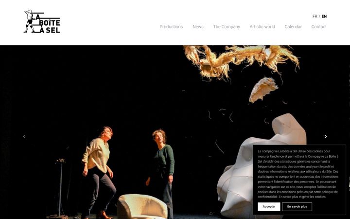 Screenshot of cie-laboiteasel.com