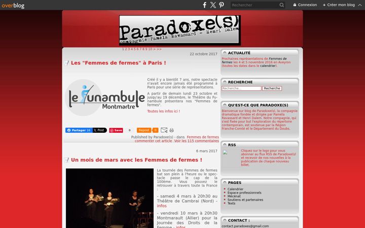 Captura de pantalla de cie-paradoxes.fr