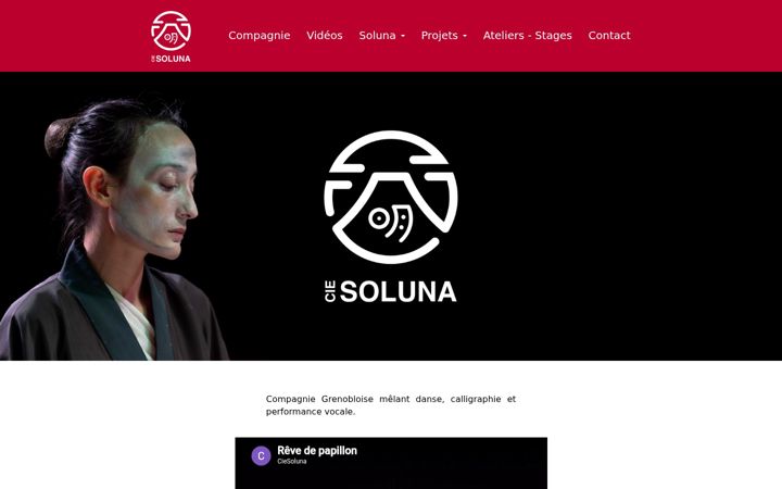 Screenshot of cie-soluna.com