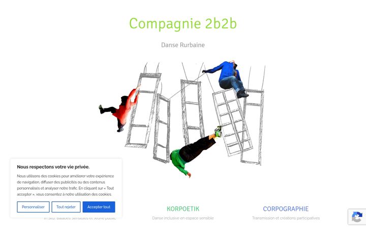 Captura de pantalla de cie2b2b.fr
