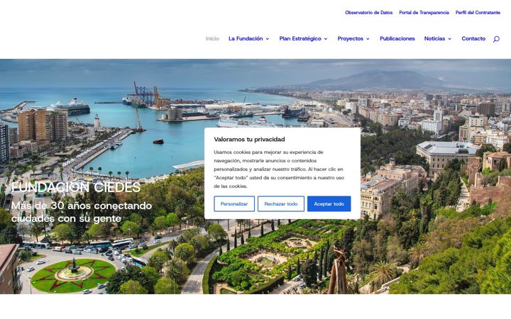 Screenshot di ciedes.es