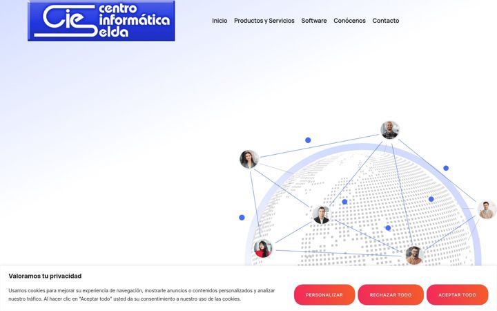 Screenshot di cielda.es