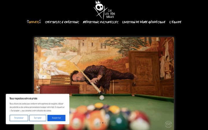 Zrzut ekranu cielesroissinges.fr