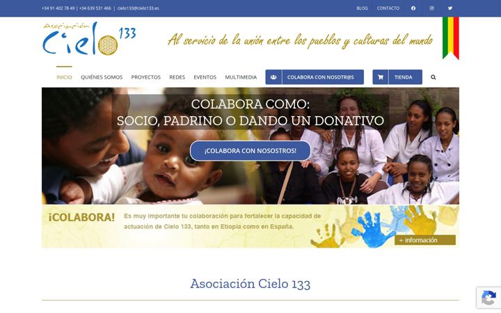 Screenshot di cielo133.es