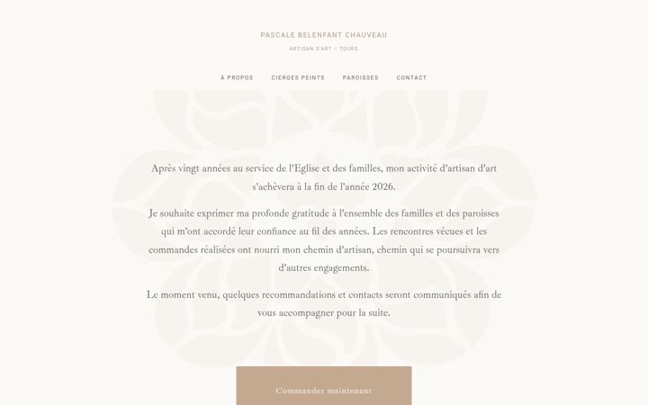 Screenshot of ciergespeints-artreligieux.com
