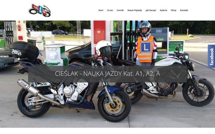 Ekrānuzņēmums no cieslak-szczecin.pl