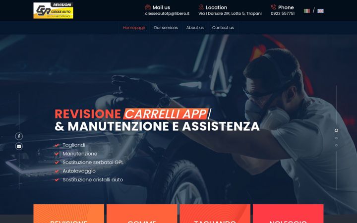 Screenshot von ciesseauto.it
