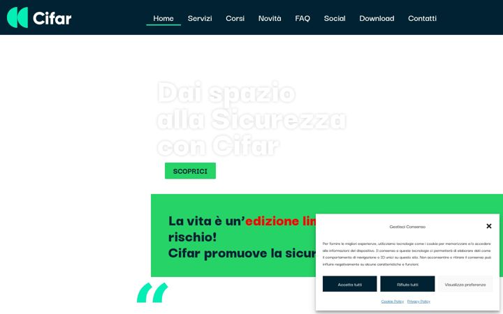 Screenshot von cifarformazione.it