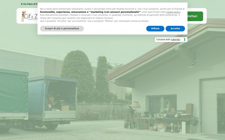 Screenshot von cifezaf.it