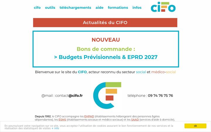 Zrzut ekranu cifo.fr