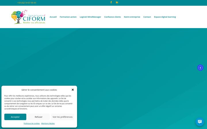 Zrzut ekranu ciform.fr