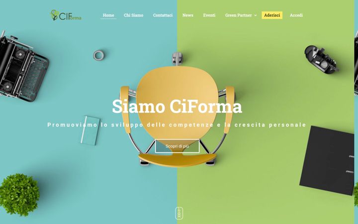 Screenshot von ciforma.it