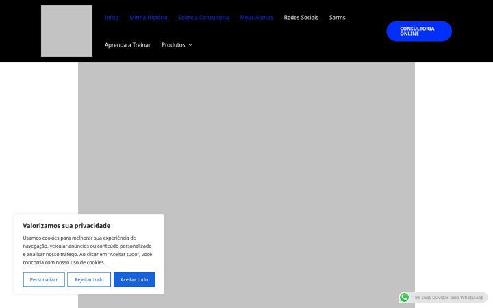 Ekrānuzņēmums no ciganobodybuilder.com.br