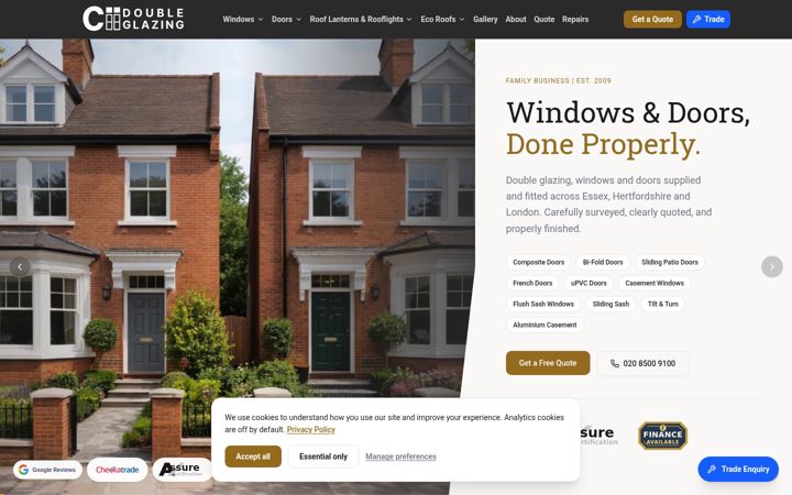 Screenshot of ciidesign.co.uk