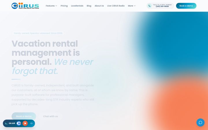 Screenshot of ciirus.com