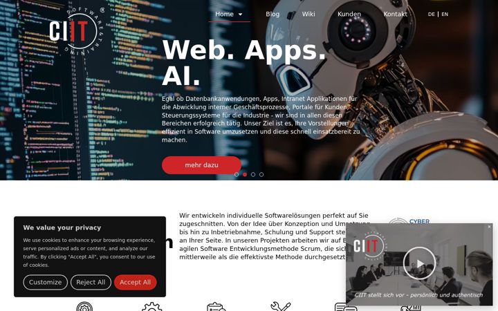 Screenshot of ciit-software.com