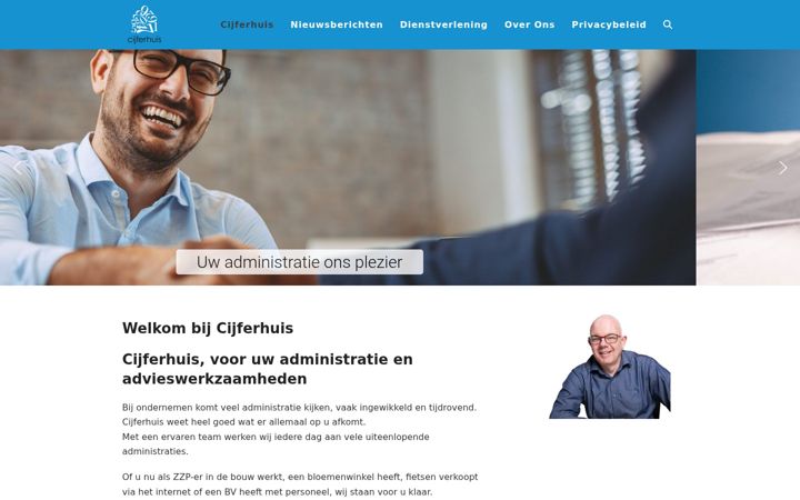 Zrzut ekranu cijferhuis.nl