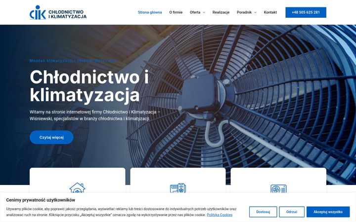 Képernyőkép: cik-wisniewski.pl