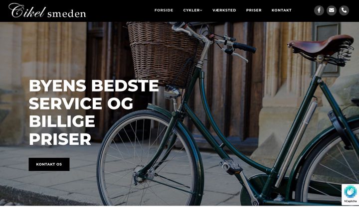 Screenshot of cikelsmeden.com