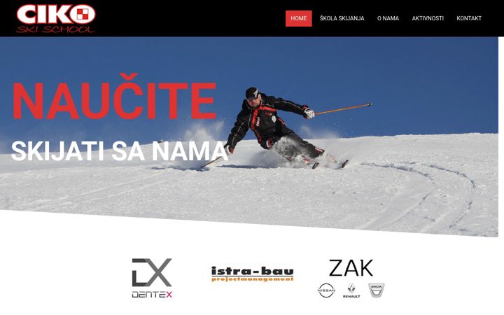 Screenshot van ciko-ski.hr