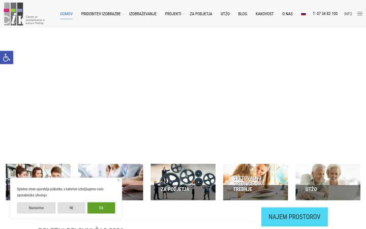 Screenshot von ciktrebnje.si