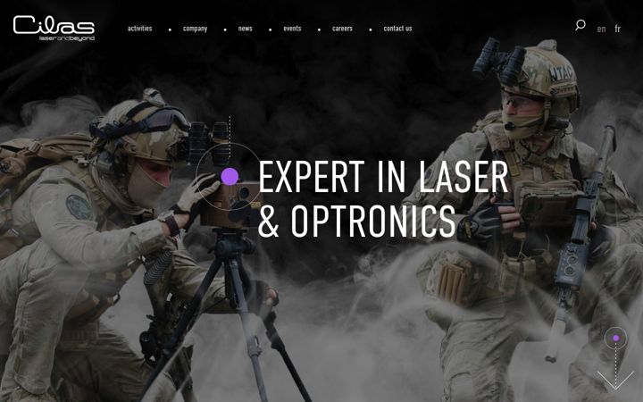 Screenshot of cilas.com