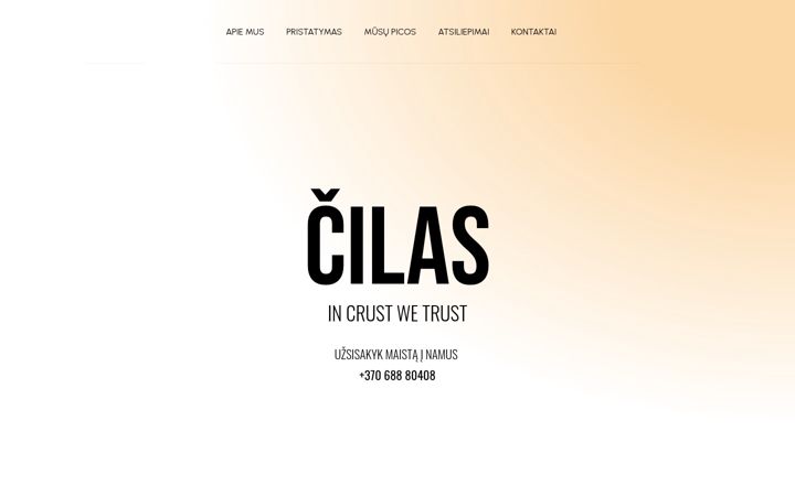 Screenshot of cilas.lt