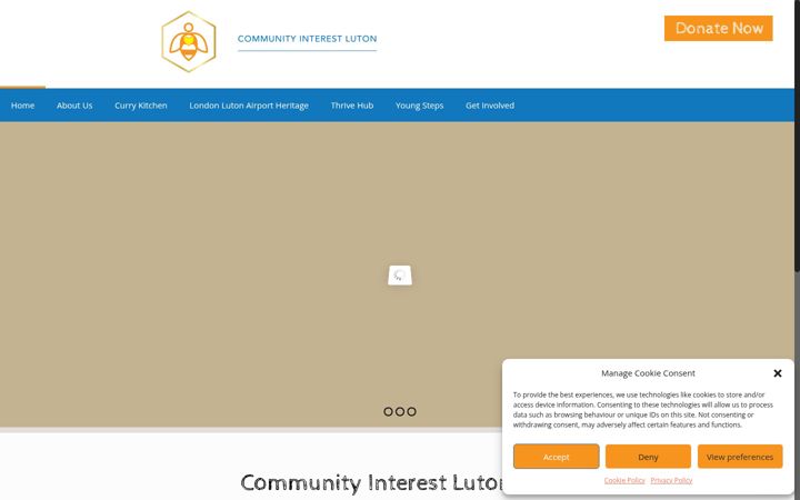 Screenshot of cilcharity.co.uk