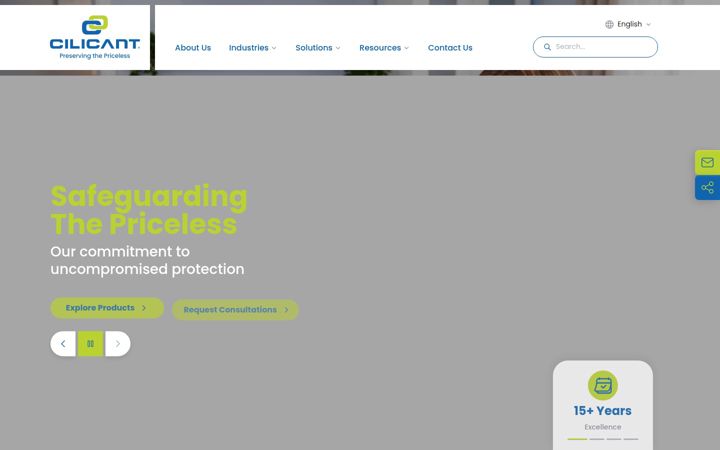 Screenshot of cilicant.com