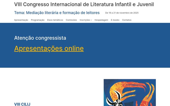 Screenshot von cilij.org