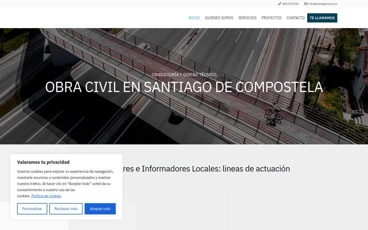 Skærmbillede af cilingenieria.es