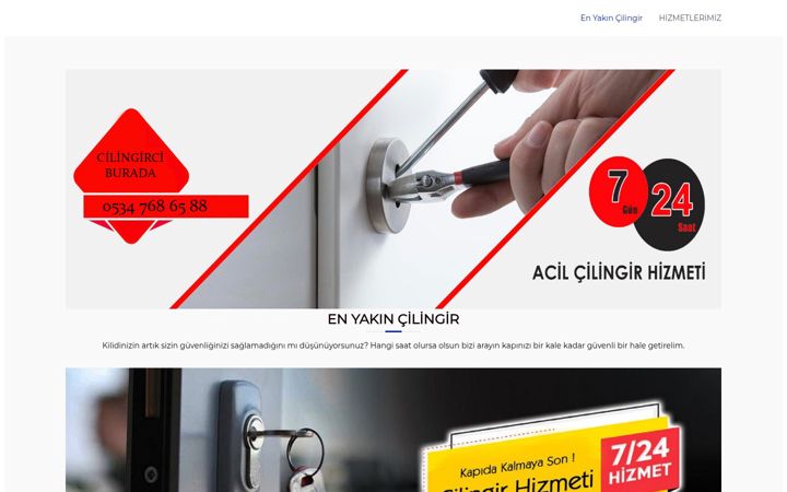 Screenshot of cilingirciburada.com