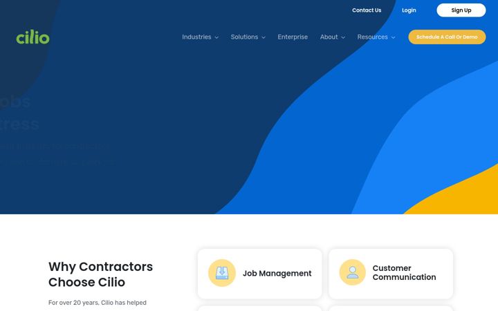 Screenshot of ciliocio.com