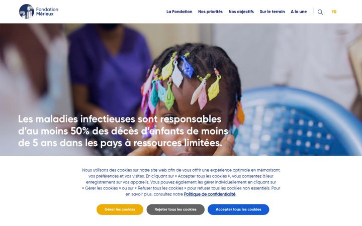 Screenshot von cilm-laos.org