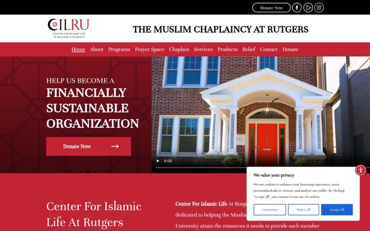 Screenshot von cilru.org