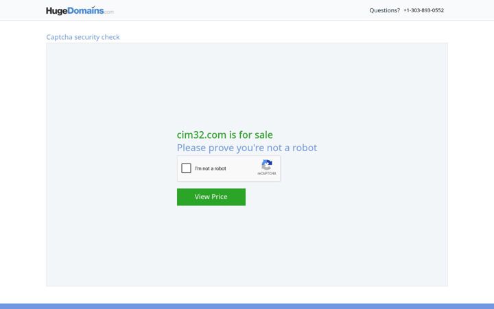Screenshot of cim32.com