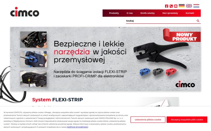 Képernyőkép: cimco.pl