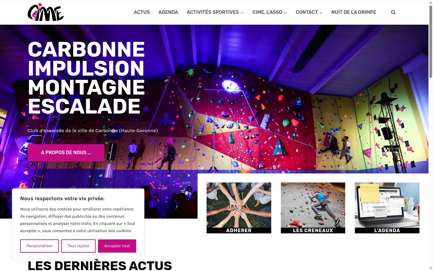 Zrzut ekranu banera zgody wyświetlanego przed jakąkolwiek interakcją