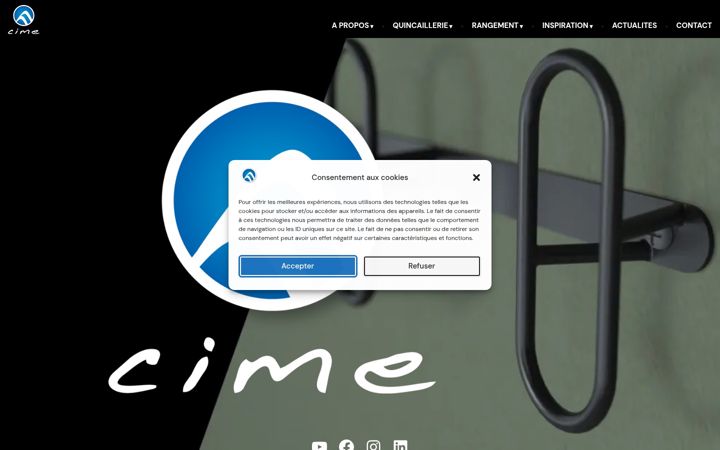 Screenshot of cime-interges.com
