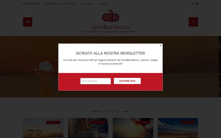Screenshot of cimebordeaux.it