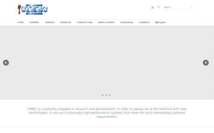 Screenshot of cimecitalia.it