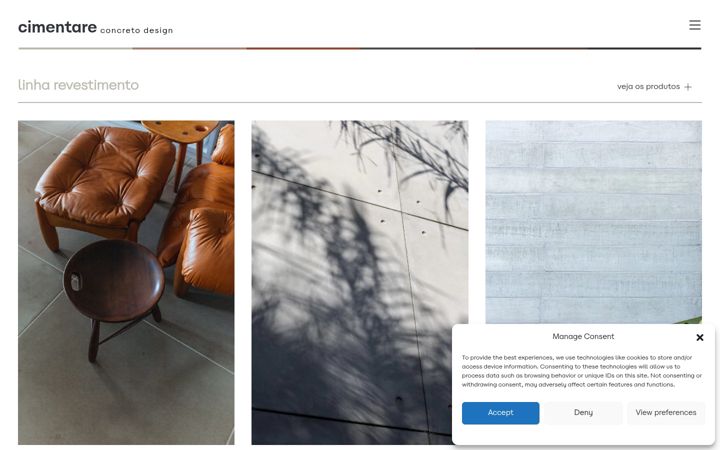 Screenshot of cimentare.com