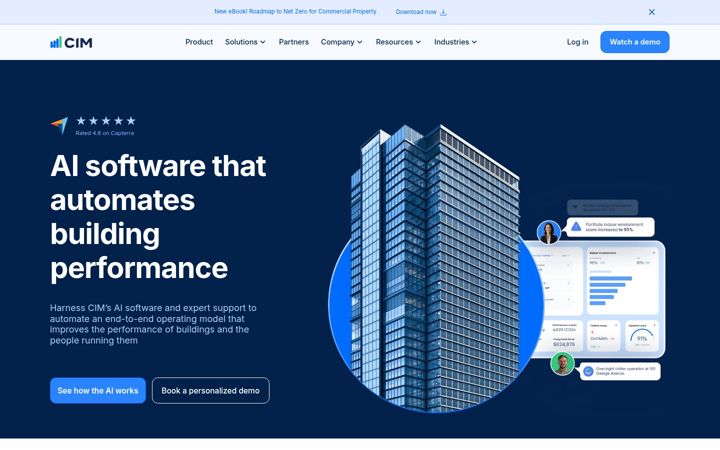 Screenshot of cimenviro.com