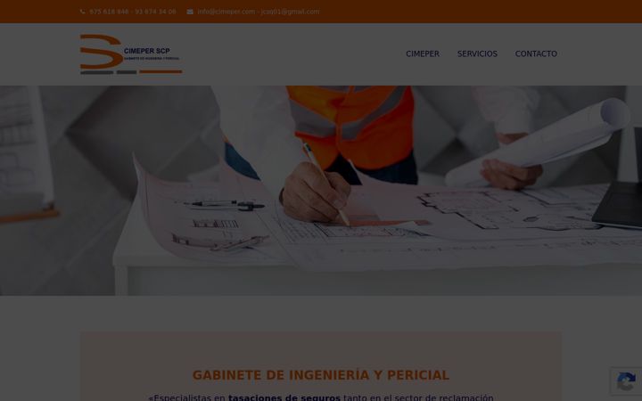 Screenshot of cimeper.com