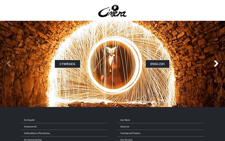Screenshot of cimera.co.uk
