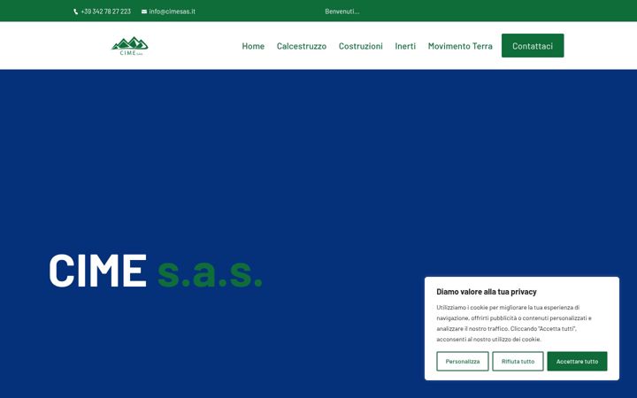 Screenshot of cimesas.it