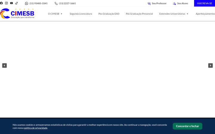 Ekrānuzņēmums no cimesb.com.br