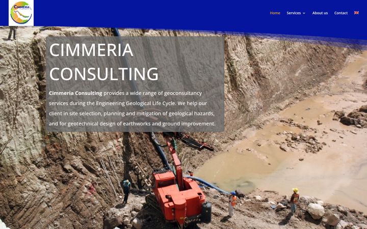 Screenshot of cimmeriaconsulting.com