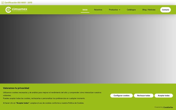Screenshot of cimsamex.com
