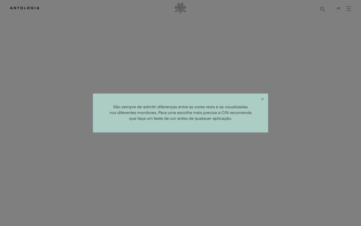 Screenshot of cin-antologia.com